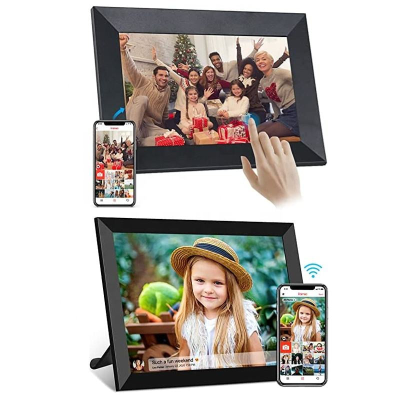 Touch Screen Smart Wifi Digital Photo Frame Rotatable Direction Wifi Digital Photo Frame Intelligent Digital Photo Frame