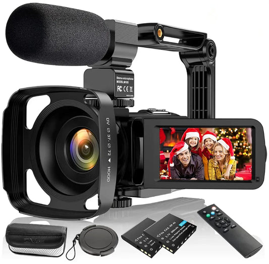 Video Camera Camcorder 2.7K for Youtube Vlogging Camera IPS 36MP Digital Camera Recorder 16X Digital Zoom Camera Recorder